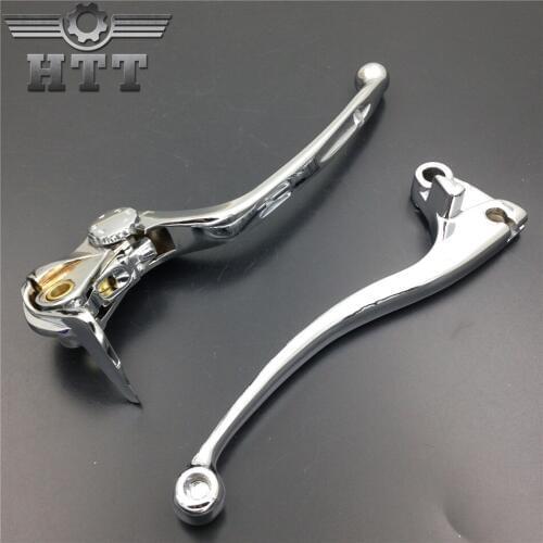 Aftermarket free shipping motorcycle parts Brake Clutch Lever fit for KAWASAKI Ninja 636 ZX ZX6R ZX6RR 2005 2006 Chrome