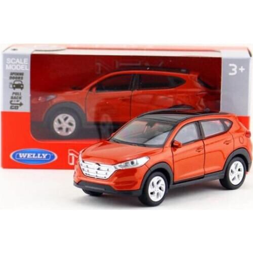 Hot sale 1:36 alloy modern Tucson car model,back to off-road SUV car,high quality gifts,free shipping