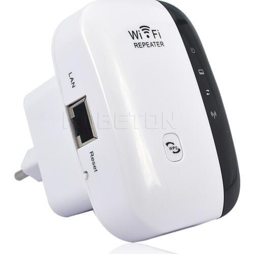 Kebidu Wireless-N Wifi Repeater 802.11n/b/g Network Wi Fi Routers 300Mbps Range Expander Signal Booster Extender WIFI Ap Wps