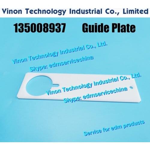 135008937 edm Guide Plate 323x90x6t for AgieCharmilles CUT 300,CUT 200,Robofil 240CC,440CC series wire edm machine 135.008.937