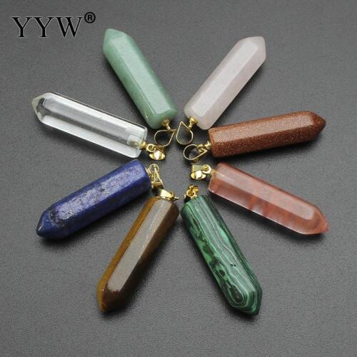 Free shipping Pendants Jewelry Design Real Natural Pendant Gold Opal Quartz Rose Pendants fit Eye Necklace Tiger Women