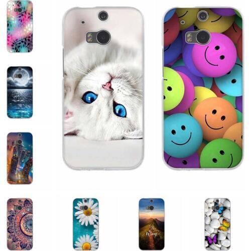 For Coque HTC One M8 M8s M 8 M8 S Case Soft Silicone TPU Back Cover Luxury 3D Cute Capa Bags For Fundas HTC M8 M8S Phone Cases