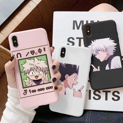 For Samsung Galaxy A52 A32 A50 A51 A70 A71 A72 A31 A21S A10 A91 A42 A20e A40 A7 2018 A750 A12 Anime Hunter X Hunter HXH Case
