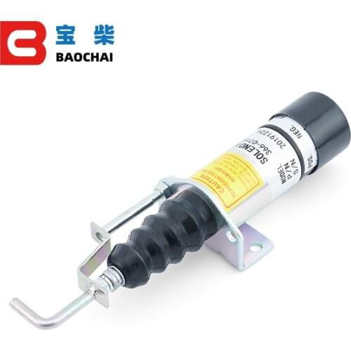 Lister petter 366-07197 12V 24V fuel stop solenoid Diesel engine parts