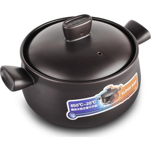 Casserole pottery pot high temperature resistance open fire pot soup new pottery health pot soup pot stew pot porridge bo