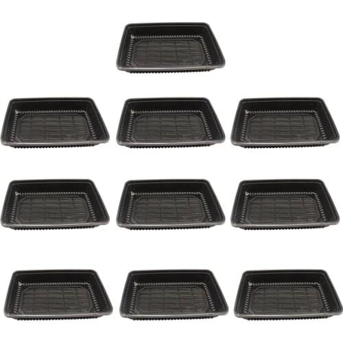 10PCS Plant Seedling Trays Seed Starter Plant Flower Grow Box For Gardening Grow Plant Germination Tray No Drain Holes