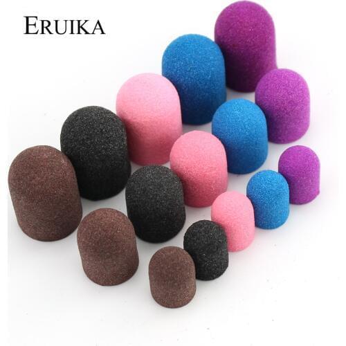 1pcs Multi-size Sanding Caps Electric Nail Art Drill Milling Cutter Remover for Manicure Pedicure Care Cuticle Accessories