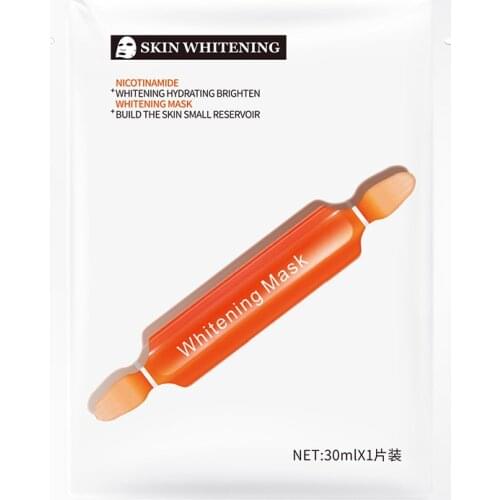 MENGXILAN Whitening And Moisturizing Blood Orange Mask Soothing Sleep Shrinking Pores Brightening Skin Tone Freckle 30ml/piece