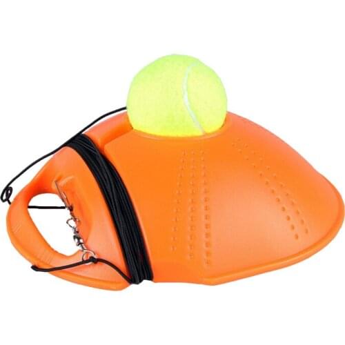 Simple Tennis Training Tool Exercise Tennis Ball Sport Self-study Rebound Ball With Tennis Trainer Baseboard Sparring Device
