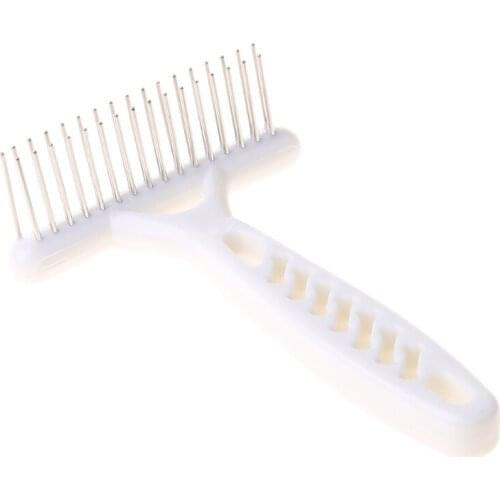 Pet Cat Dog Thick Long Short Hair Fur Shedding Remove Grooming Rake Comb Brush