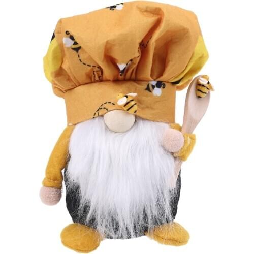 Bumble Bee Gnome Scandinavian Tomte Nisse Dwarf Swedish Elf Farmhouse Decoration Q6PD