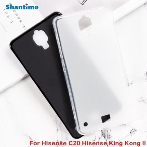 For Hisense C20 Gel Pudding Silicone Phone Protective Back Shell For Hisense King Kong II Soft TPU Case