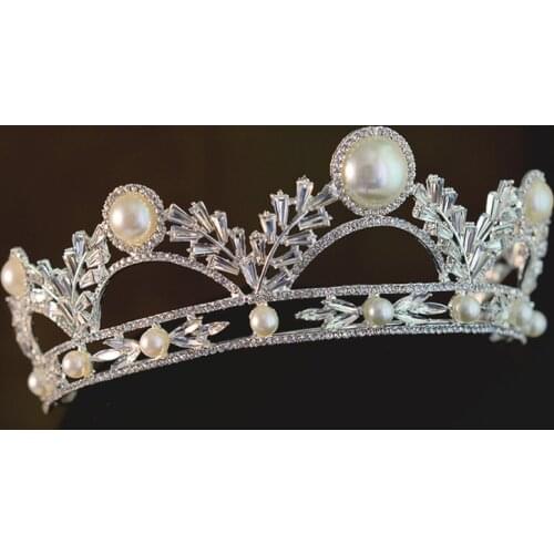 Bridal Tiara Wedding Crown European Style Hair Accessories Bridal Knot Wedding Dress Queen Crown Photo Studio Travel Racket Head