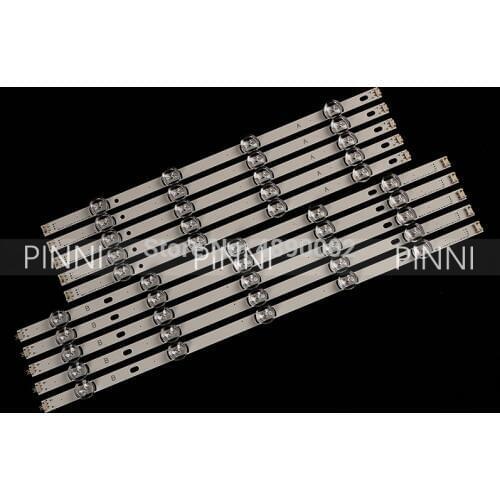 10 Uds tira de luz LED para LG Innotek DRT 3,0 49 "A/B 49LB5500 49LB550V 49LB5550 6916L-1944A 6916L-1945A 6916l-1788A 6916l-1789