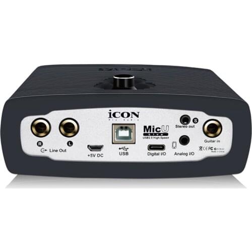 Original ICON MICU VST usb sound card computer notebook external sound card for microphone recording