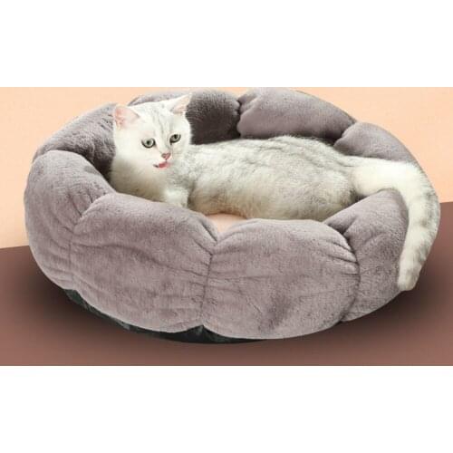 Thickened round cat litter cat house four seasons universal pet warm dog kennel cat supplies summer mat cat bed pet supplies