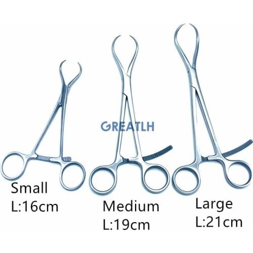 Veterinary Forceps Bone Reduction pointed Forceps orthopedics Pet Surgical Instruments