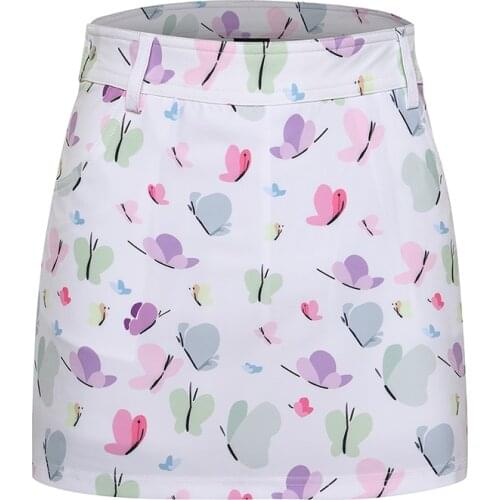 Golf bottom skirt quick drying and breathable fashion casual slim fit womens skirt sports 5point shorts anti gloss trouser skit