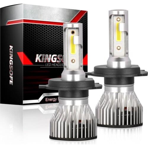 2Pcs Turbo Led H11 20000Lm Headlight Bulb H7 Ice H1 H4 Mini Hb3 9005 Power Bulb Hb4 9006 Diode Car Lamps H8 H9 Fog Lights 6000K