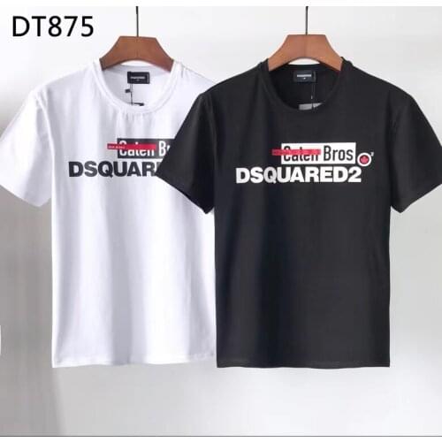 2021 Fashion Tide Brand Dsquared2 Mens Advanced Printed T-Shirt DT875