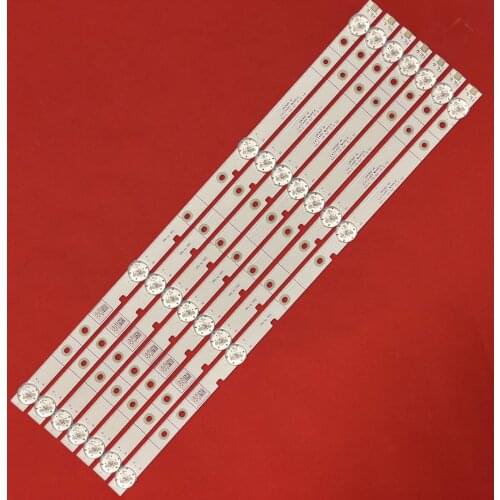 7 pcs/Lot 100% new LCD TV backlight strip for hisense LED43EC500U/43N2000 JL.D42641330-003CS-M 1 pcs= 40.2cm 4 LEDs (1led=3v)