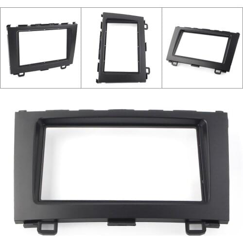 Auto Stereo Radio Double 2 Din Fascia Dash Panel Trim Kits For Honda CRV RE 2007 2008 2009 2010 2011