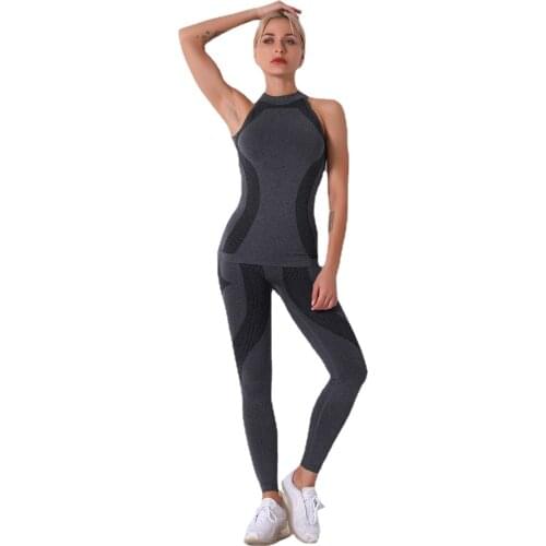CXUEY Seamless Bike Suit Women Sportswear Fitness Suit 2021 Dry Fit Workout Clothes for Women Jogging Yoga Sport Gym Set Women