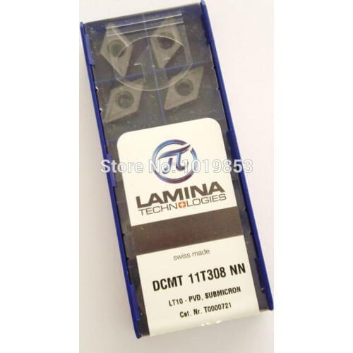 DCMT11T308 DCMT11T304 NN LT10 original turning CARBIDE inserts For lathe tool holder AND DCMT11T304NN