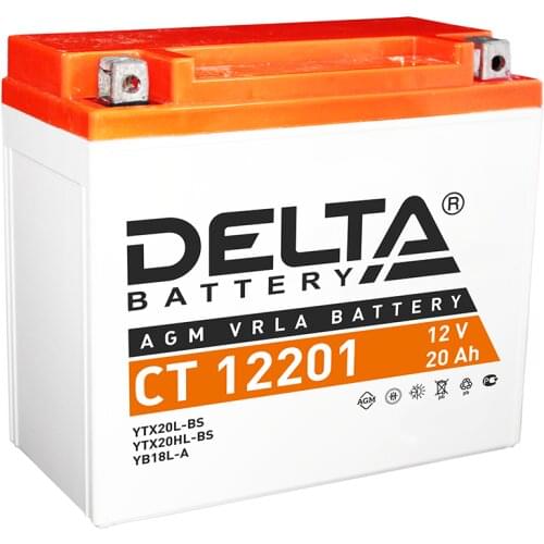 DELTA battery Motorcycle Batteries
