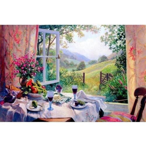 The Great Wall The wooden puzzle 1000 pieces ersion jigsaw puzzle white card adult childrens educational toys