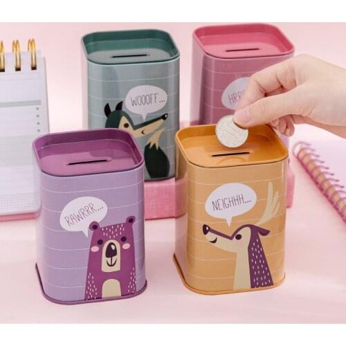 Travel Modern Piggy Bank Money Box Children Gift Creativity Cute Nordic Piggy Bank Mini Box Huchas De Dinero Home Decor BD50MB
