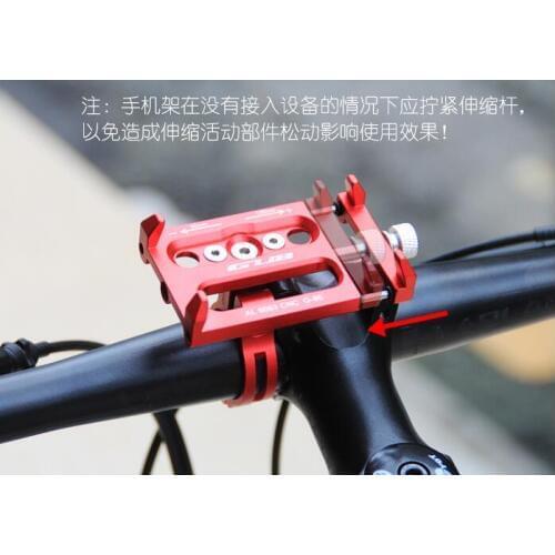 GUB G-86 Motorcycle MTB Bike Phone Holder On The Handlebar Aluminum Alloy Bicycle Phone Support GPS