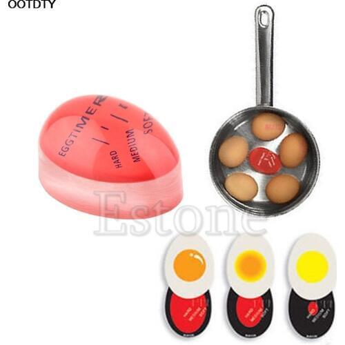 Egg Perfect Color Changing Timer Yummy Soft Hard Boiled Eggs Cooking Kitchen AU