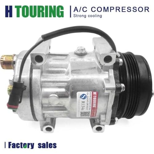 SD7H15 A/C Compressor For AND ROVER DEFENDER Station Wagon LD 2.5/DEFENDER Pickup 2.5 Td5 JPB101200 TSP0155160 8FK351132231 8076