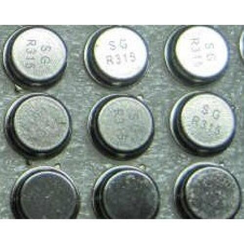 Quartz crystal resonator / quartz oscillator / crystal resonator, 315M SAW resonators R315