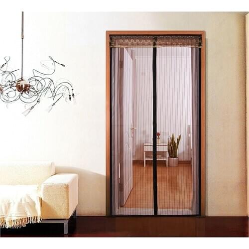 Summer The Latest Anti-mosquito Magic Net Insect Fly Protection Net Automatically Close Magnetic Mesh Curtain