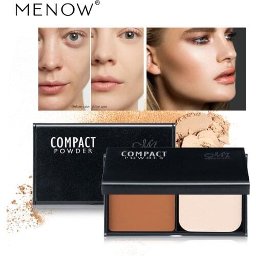MENOW Light-Proof, Non-Pure Natural Powder, Long-Lasting Moisturizing and Concealer F606 Makeup Highlighter Cosmetic Gift