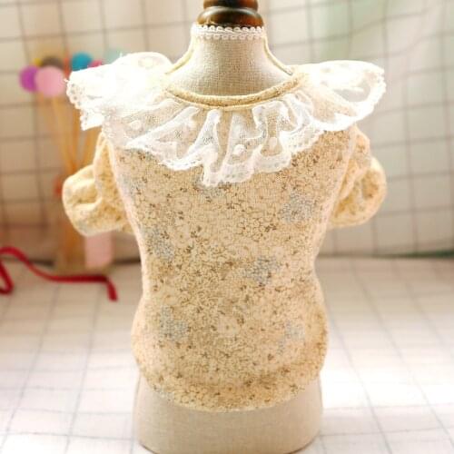 Cute Pet Dog Clothes for Small Dogs Summer Puppy Dog Shirt Shih Tzu Yorkies Sweatshirt ropa de perros mascotas Cat Clothing