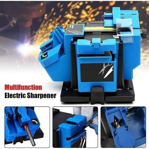 Multifunctional Electric Sharpener Household Grinding Tool for knife Twist drill HSS drill scissor chisel grinder