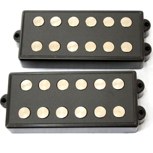 A Set Artec 6 String Soapbar-Bass pickup MMC6