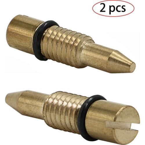 Pack of 2 Carburetor Float Bowl Drain plugs Screw with o-rings for Keihin carburetors on the ''77 and later Honda CB550 CB750