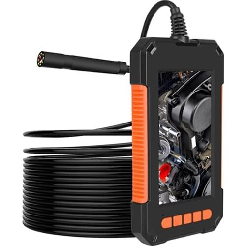 NEW Industrial Endoscope Camera 1080P 4.3'' Screen Single&Dual Lens Inspection Camera IP68 Snake Camera With Adjustable LED
