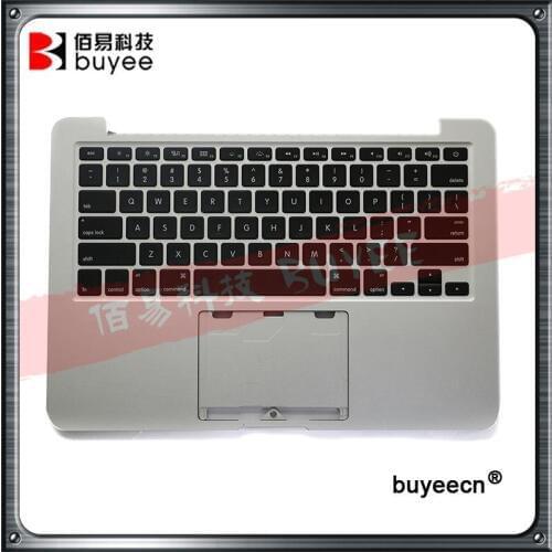 Original A1502 US Keyboard 13'' For Macbook Pro Retina Palm Rest Top Case Keyboard Replacement with Backlight Late 2013 Mid 2014