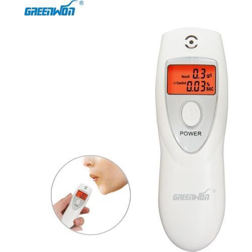 GREENWON Professional Mini Digital LCD Breath Alcohol Tester Breathalyzer promotion alcohol meter