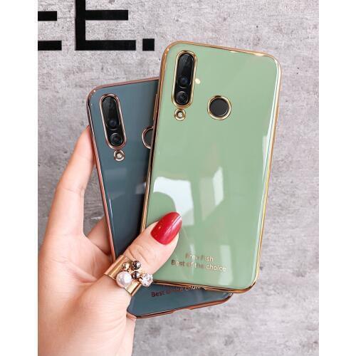 Luxury plating silicone phone case for huawei honor 30 view 20 pro 20s 20 lite Russia version 10i 20i nova 5t 3i 3 back cover