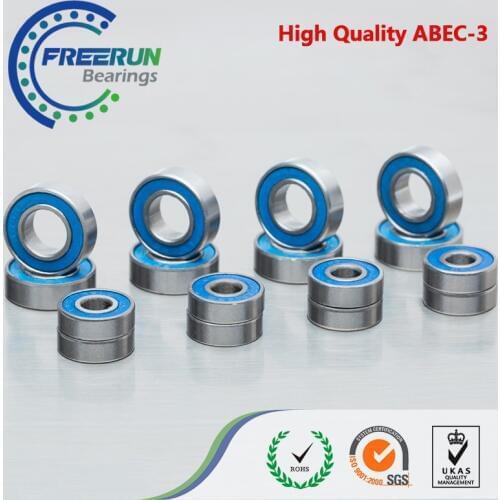 Blue Rubber Hobby RC CAR & Truck Bearing for TAMIYA(CAR) WILD WILLY 2&METALLIC Grade ABEC-3