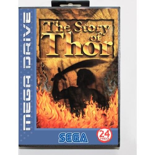 The Story of Thor PAL-E Boxed Version 16bit MD Game Card For Sega MegaDrive Sega Genesis Systems