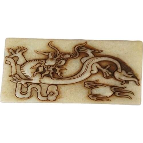 The old antique jade Xiuyan ERON brand high jade pendant