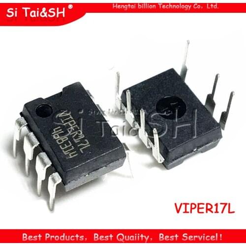 10pcs/lot VIPER17L VIPER17H DIP-8 VIPER17 DIP8 VIPER17LN DIP