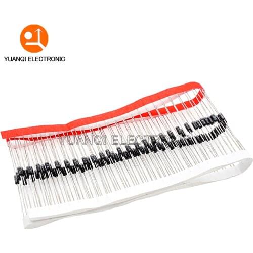 100PCS 1N4007 4007 1A 1000V DO-41 High quality Rectifier Diode IN4007 1n4007